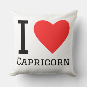 Coussin J'aime Capricorne