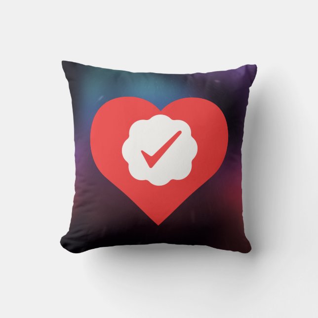 Coussin J'aime des coches (Recto)