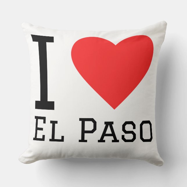 Coussin J'aime el paso (Recto)