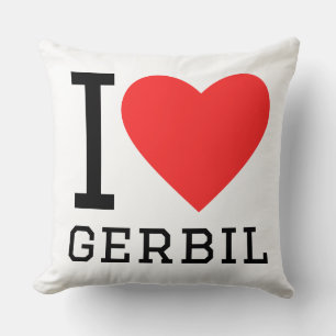 Coussin J'aime Gerber