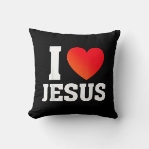 Coussin J'aime Jésus