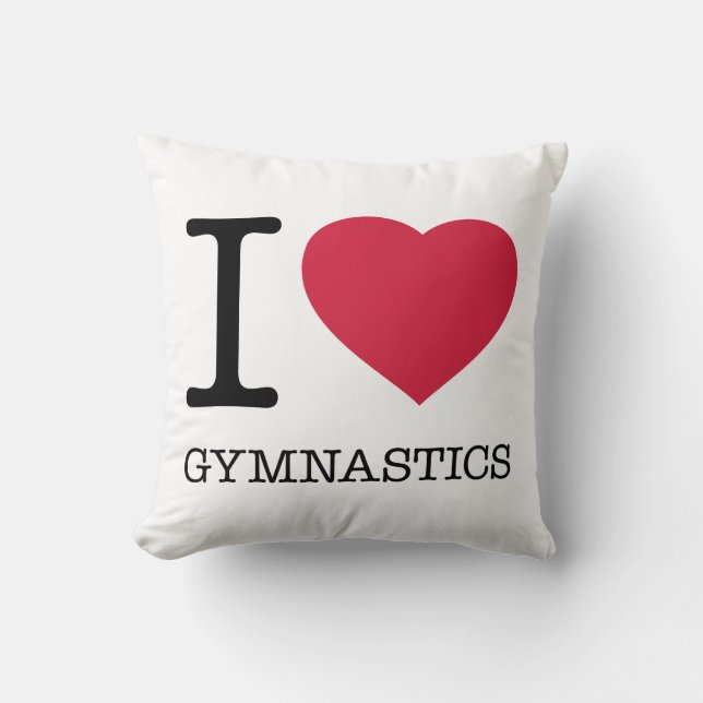 COUSSIN J'AIME LA GYMNASTIQUE (Recto)
