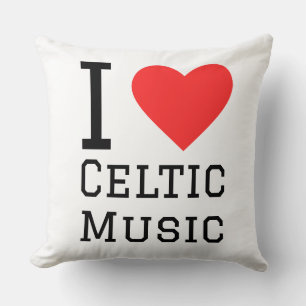 Coussin J'aime la musique celtique