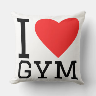 Coussin J'aime la salle de sport