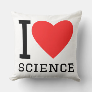 Coussin J'aime la science