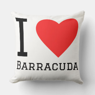 Coussin J'aime le barracuda