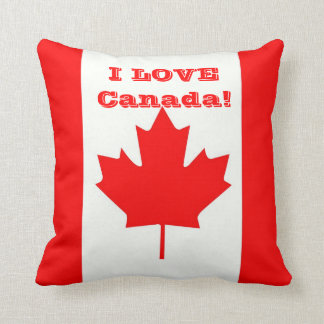 Coussin J'aime le Canada !