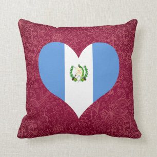 Coussin J'aime le Guatemala