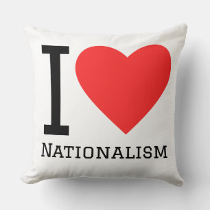Coussin J'aime le nationalisme