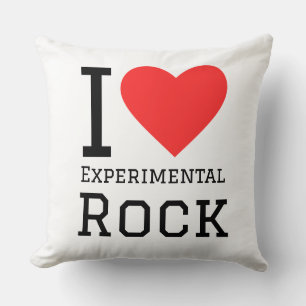 Coussin J'aime le rock expérimental