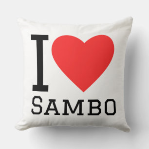 Coussin J'aime le sambo