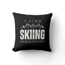 J'aime le ski et peut-être trois personnes citent 