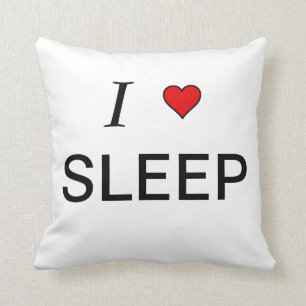 Coussin J'aime le sommeil