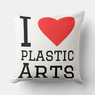 Coussin J'aime les arts plastiques