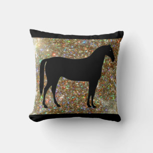 Coussin J'Aime Les Chevaux Éclairer L'Oreiller