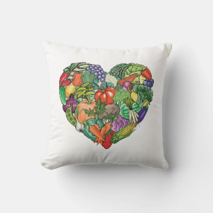 Coussin J'aime les Légumes