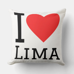 Coussin J'aime lima