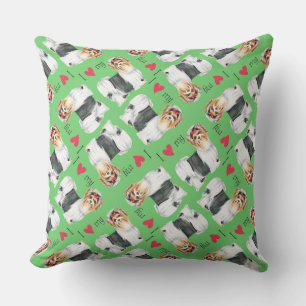 Coussin J'aime ma Biewer Terrier