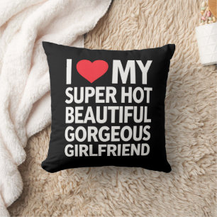 Coussin J'aime ma super belle, magnifique et super sexy pe