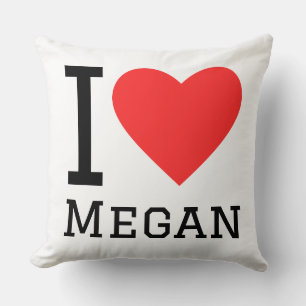 Coussin J'aime Megan
