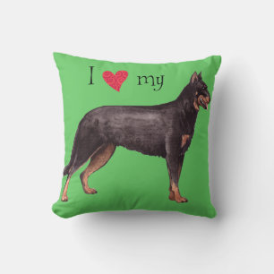 Coussin J'aime mon Beauceron