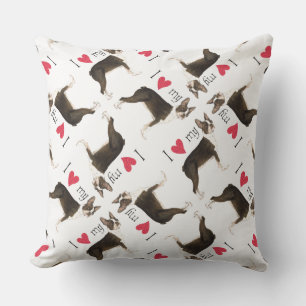 Coussin J'aime mon Boston Terrier