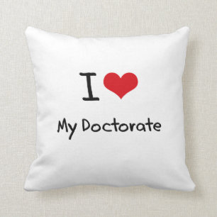 Coussin J'aime mon doctorat
