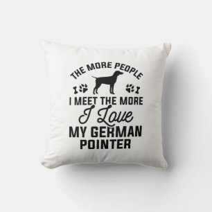 Coussin J'Aime Mon Pointeur Allemand