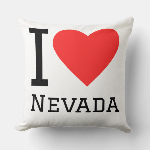 Coussin J'aime nevada