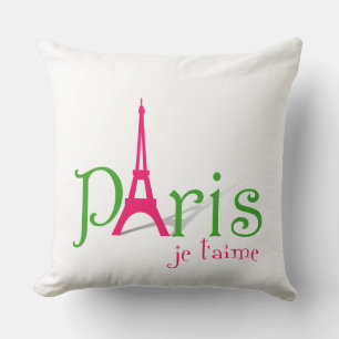 Coussin J'aime Paris