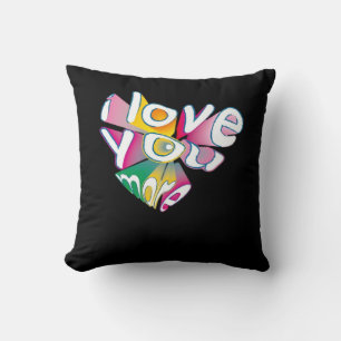 Coussin J'aime plus le style élégant 