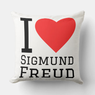 Coussin J'aime Sigmund Freud