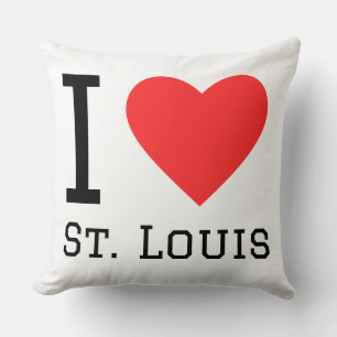 Coussin J'aime St. Louis