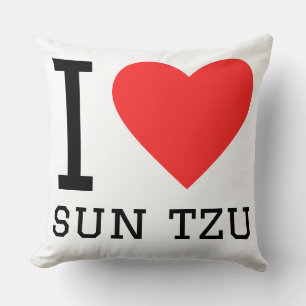 Coussin J'aime sun tzu