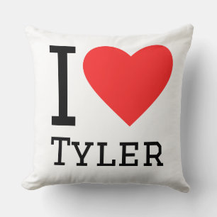 Coussin J'aime Tyler 