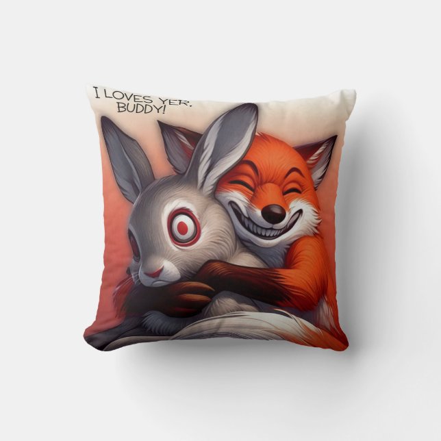 Coussin J'Aime Yer, Mon Ami ! (Recto)