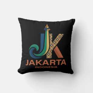 Coussin Jakarta Indonésie Asie du Sud-Est