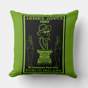 Coussin James Joyce Dublin Irlande