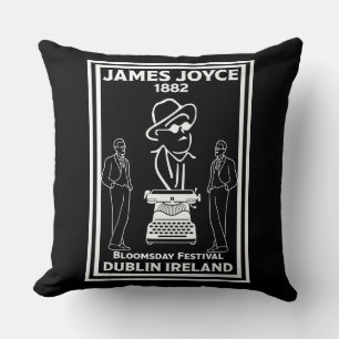 Coussin James Joyce Dublin Irlande
