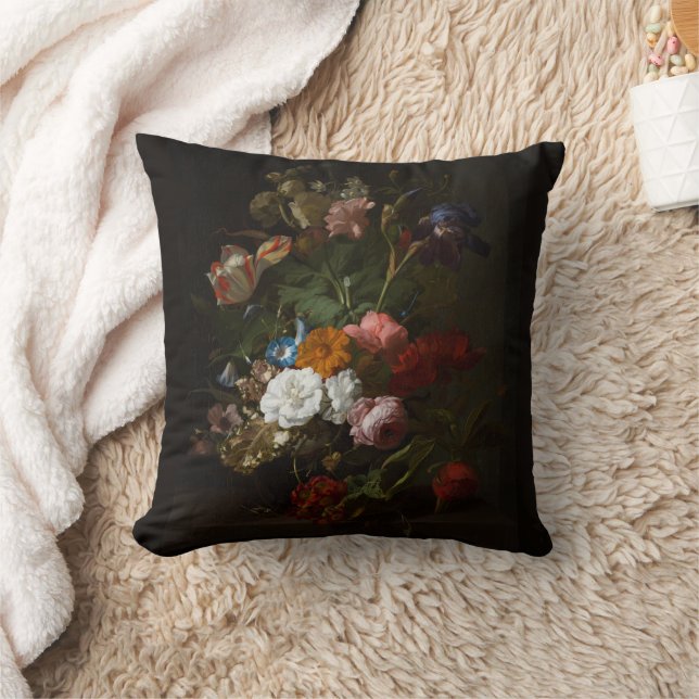 Coussin Jan Davidsz de Heem, Vase avec Fleurs, 1700 (Couverture)