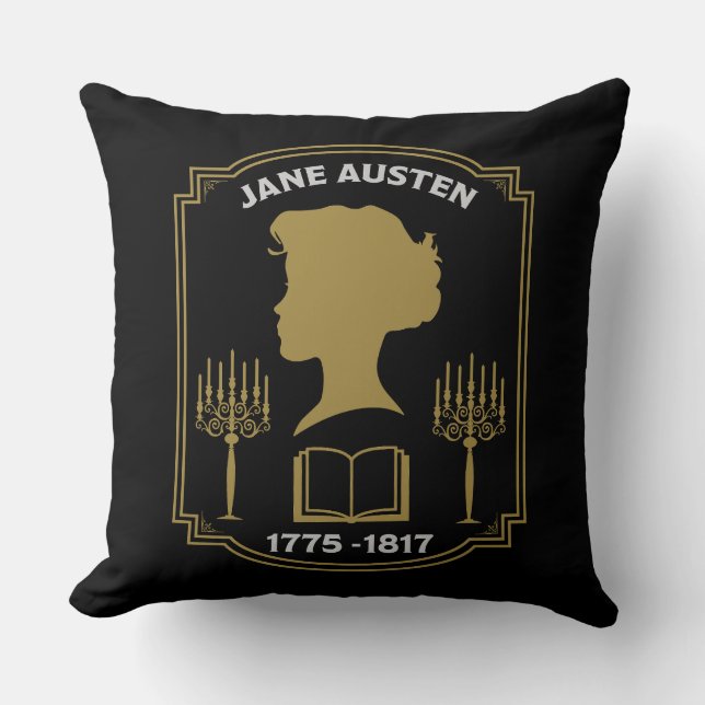 Coussin Jane Austen (Recto)