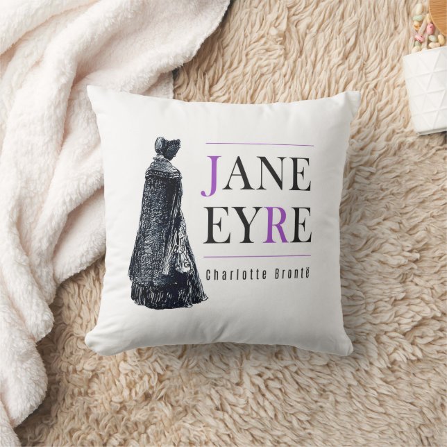Coussin Jane Eyre à Cape et Bonnet (Couverture)