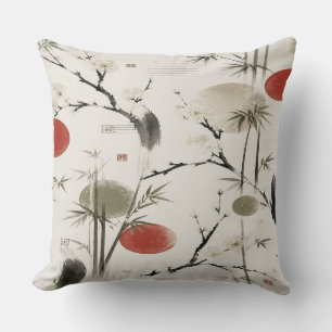 Coussin Japandi Minimalist Zen Pillow