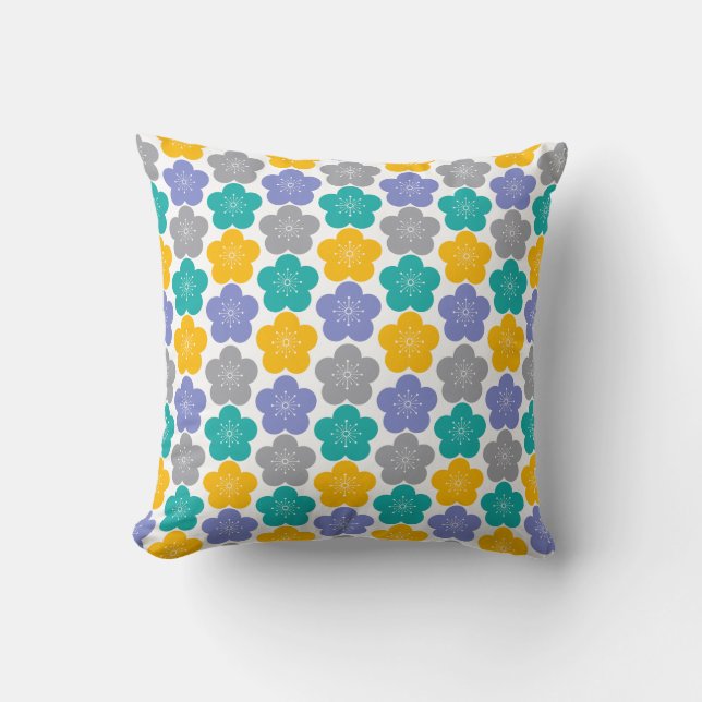 Coussin Japanese PlumBlossom　pop (Recto)