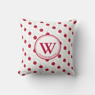 Coussin JAPON FLAG Custom Monogramme Ajouter Votre Nom