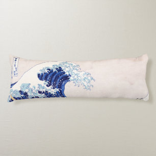 Coussin japonais de corps de vagues