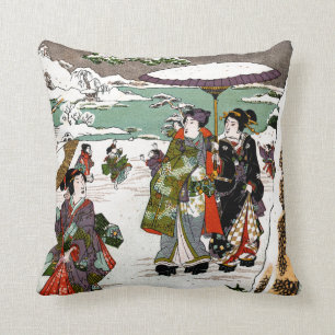 Coussin Japonais Snowscape