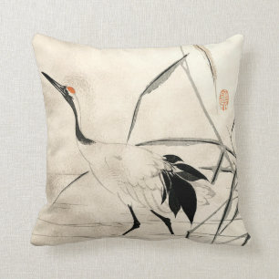 Coussin japonais sur mesure de la grue