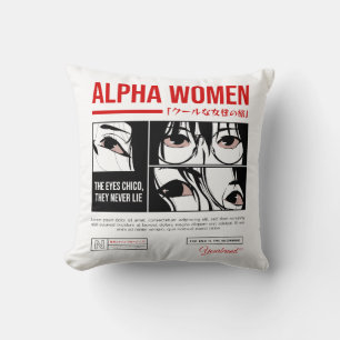 Coussin Japonaise Anime Alpha