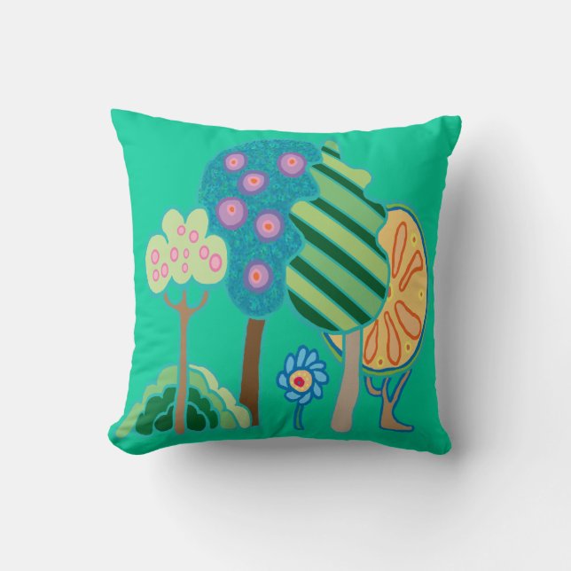 Coussin Jardin (Recto)